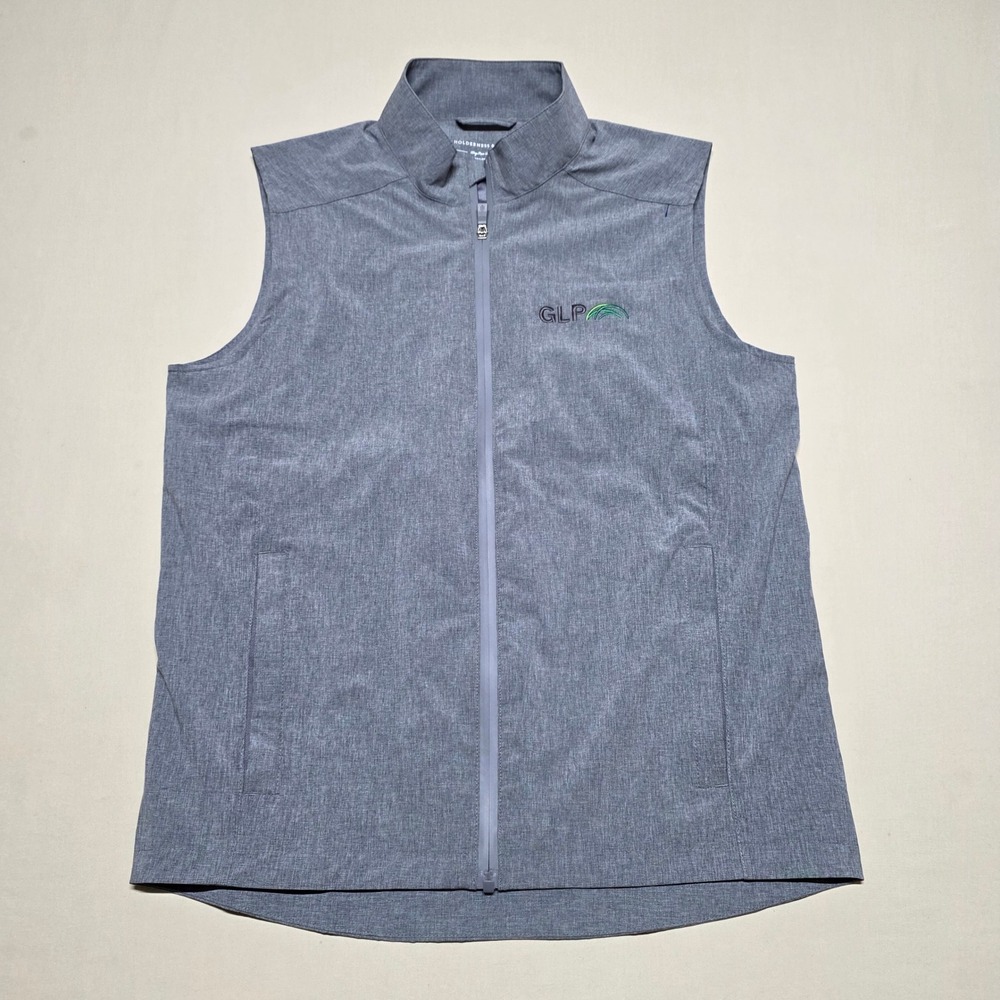 Holderness & Bourne Men Medium Gray Dry Luxe Performance Tailored Fit Vest